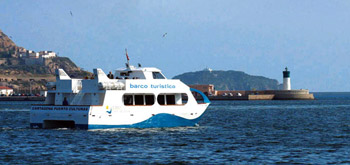 Paseo por la bah&iacute;a de Cartagena